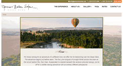 Desktop Screenshot of governorsballoonsafaris.com